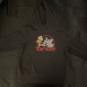 Old Navy Black Tom & Jerry Kids Hoodie